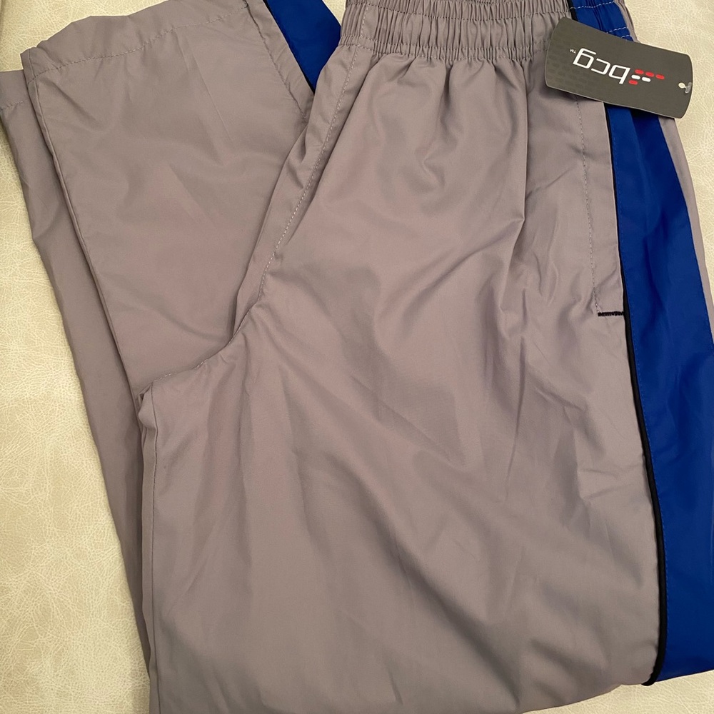 BCG Boy's Gray and Blue Pants